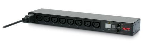Панель питания распределительная APC Rack PDU, Switched, 1U, 16A, 208/230V, 8 C13 (AP7921B)