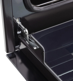 Духовой шкаф электрический ZIGMUND & SHTAIN E 158 B,  72л,  дверца с 3 стеклами,  черный