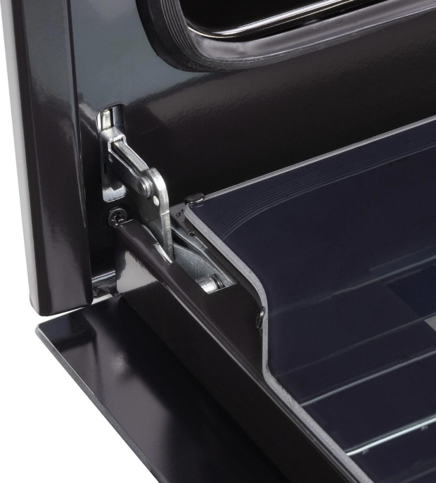 Духовой шкаф электрический ZIGMUND & SHTAIN E 158 B,  72л,  дверца с 3 стеклами,  черный