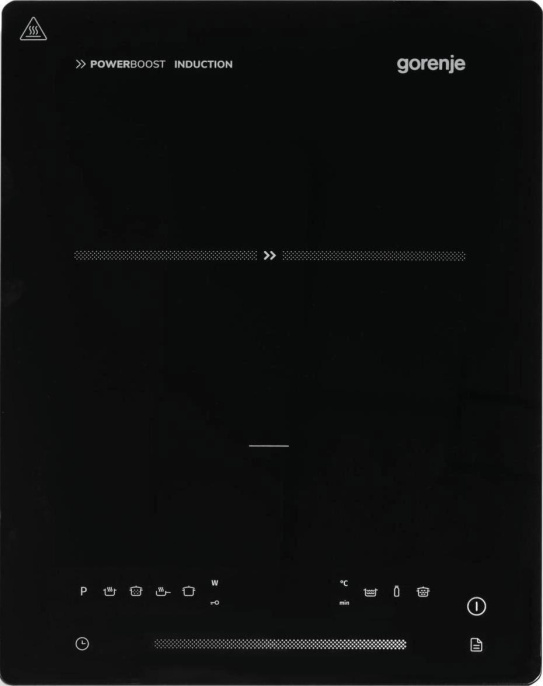 Настольная плита индукционная Gorenje ICY2000SP, стеклокерамика, черный [896878]