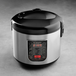 Мультиварка Scarlett SC-MC410S27 5л 900Вт серебристый/черный