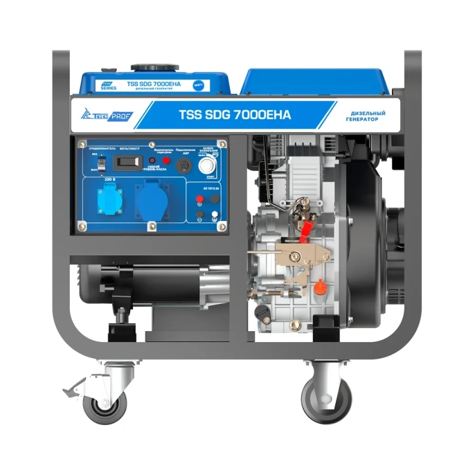 Дизель генератор ТСС SDG 7000EH3A 100034