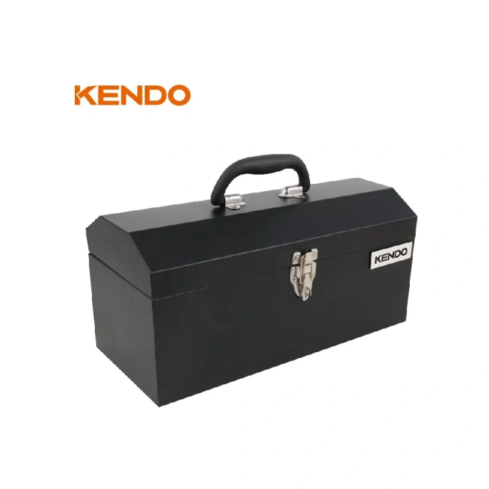 Металлический ящик для инструментов KENDO 410x180x195 мм 90281