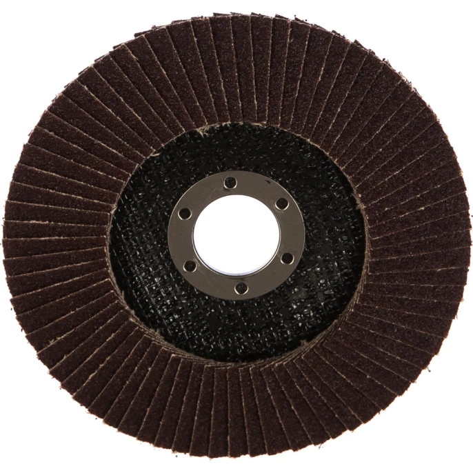 Диск лепестковый торцевой (125х22.2 мм; P80) для УШМ КУРС 39914