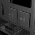 Корпус без блока питания Case Raijintek ARCADIA III-MS4, Midi-Tower, TG, 4x120mm ARGB, 1xUSB-A 3.0 + 2xUSB 2.0, ATX, mATX, mITX Black