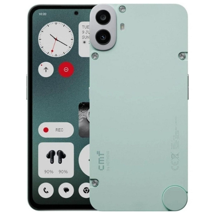 Смартфон CMF by Nothing Phone 1 8+128 Green/6.67"FHD+/SuperAMOLED/120Hz/MTK 7300/And14/50MP/16MP/microSD/5000mAh/noNFC