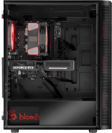 Компьютер BLOODY BD-PC RAB84T2 AMD Ryzen 5 7500F,  DDR5 32ГБ, 1ТБ(SSD),  NVIDIA GeForce RTX 5060 - 8 ГБ,  Windows 11 Home,  черный [2142036]
