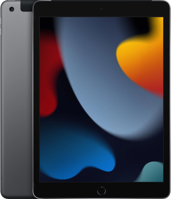 10.2" Планшет Apple iPad 2021 Wi-Fi + Cellular A2604 3/64 GB A13 Bionic 4G, 2160 x 1620, iOS, серый космос [mk473hn/a]