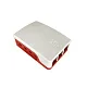 Корпус ACD RA597 Корпус ACD Red+White ABS Case for Raspberry 4B (RASP1967)
