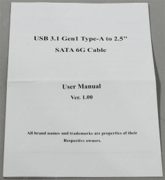 SUNRICH TECHNOLOGY(H.K.) LIMITED Адаптер для подключения к USB St-Lab USB3.0 to SATA 6G Adapter U-1450