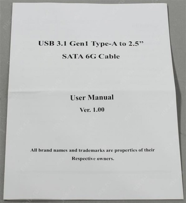 SUNRICH TECHNOLOGY(H.K.) LIMITED Адаптер для подключения к USB St-Lab USB3.0 to SATA 6G Adapter U-1450