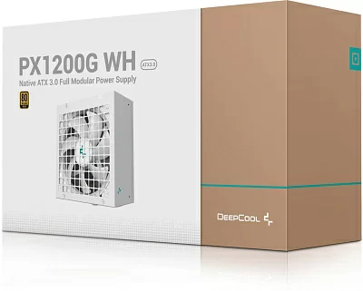 Блок питания Deepcool PX1200G WH R-PXC00G-FC0W-EU 1200W ATX (24+4x4+16+3x6/8пин) Cable Management