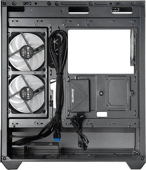 Корпус ATX CHIEFTEC Vista, Midi-Tower, без БП,  черный [gt-01b-op]