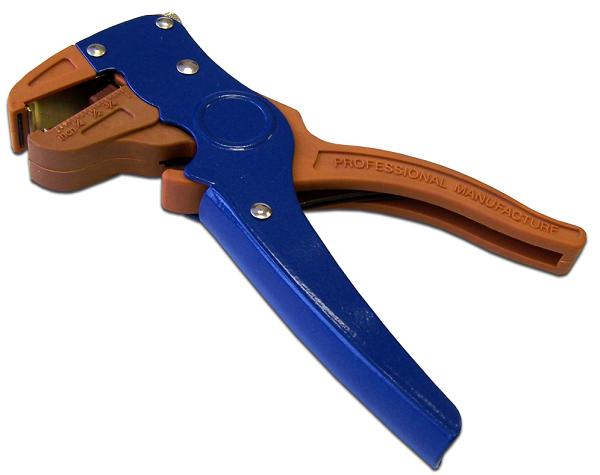 Инструмент Lanmaster (TWT-STR-0.2-6.0) для снятия изоляции синий/желтый