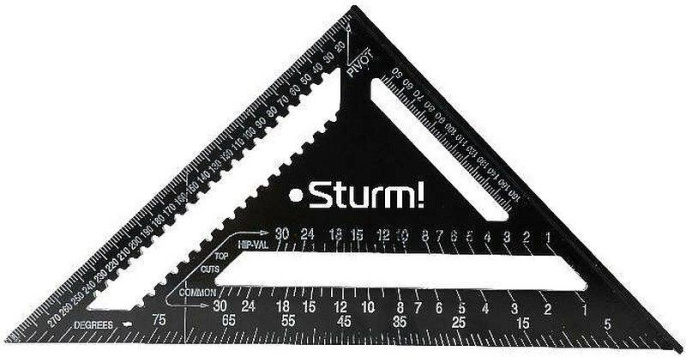 Угольник Свенсона STURM! 2020-07-300,  30см,  из алюминия