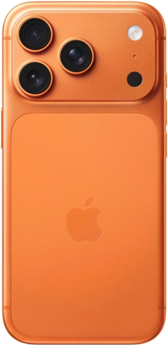 Смартфон Apple A3523 iPhone 17 Pro 512Gb 12Gb оранжевый моноблок 3G 4G 1Sim 6.3" 1206x2622 iOS 26 48Mpix 802.11 a/b/g/n/ac/ax/be NFC GPS Protect MG8M4KH/A