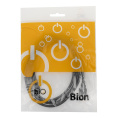 Bion Кабель интерфейсный USB 2.0 AM/miniBM 5P, позолоченные контакты, ферритовые кольца, 1.8 м, черный [BXP-CCP-USB2-AM5P-018]