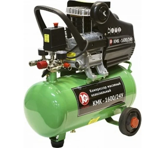 Компрессор масляный коаксиальный "Калибр КМК-1600/24У"