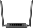Wi-Fi роутер D-Link DIR-615/Z1A,  Wi-Fi 4,  N300,  2.4ГГц, 4 LAN,  черный