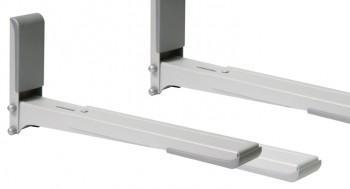 Кронштейн Holder MWS-2003,   для СВЧ,  настенный,  макс. 40кг,  металлик