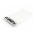 Внешний корпус AgeStar USB 3.0 2.5" SATAIII HDD/SSD, пластик, прозрачный, 3UB2P4 (TRANSPARENCY)