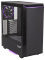 Корпус ATX HIPER PB81, Midi-Tower, без БП,  черный
