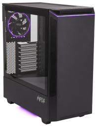 Корпус ATX HIPER PB81, Midi-Tower, без БП,  черный