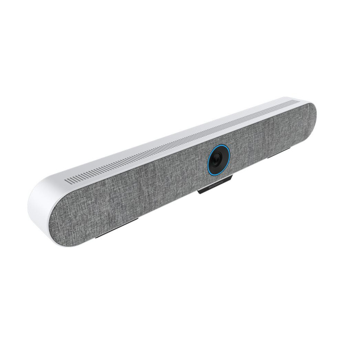 Камера видеоконференцсвязи со встроенной акустической системой WEDOINNOV TB01 4K Ai auto framing video bar 4K ePTZ Camera/ Ai face tracking and auto zooming/ Microphone arrays/hi-fi full band Speaker/Audio DSP with 3A audio algorithm AEC, AGC, ANS