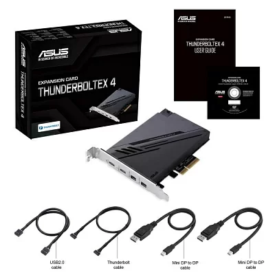Контроллер ASUS THUNDERBOLTEX 4 /2 TB4 USB4 TYPE C ADD ON CARD