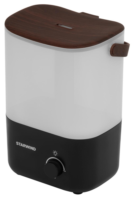 Увлажнитель воздуха ультразвуковой StarWind SHC5310B,  3.0л,  черный/венге