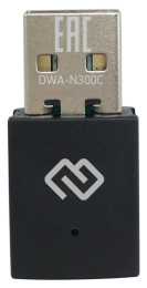 Wi-Fi адаптер Digma DWA-N300C USB 2.0