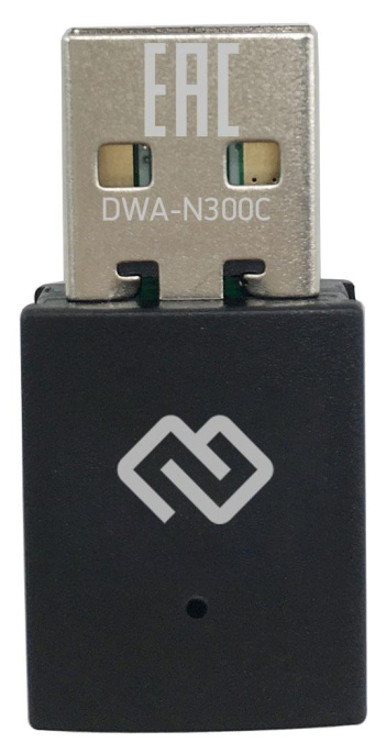 Wi-Fi адаптер Digma DWA-N300C USB 2.0