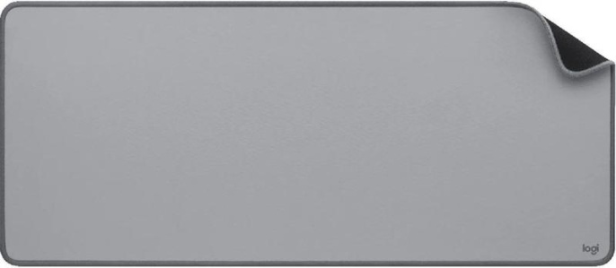 коврик для мыши Logitech Mouse Pad DESK MAT - STUDIO SERIES, 300x700mm, Mid Grey, [956-000052]