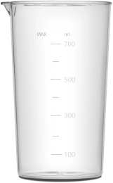 Блендер Galaxy Line GL2145 7020121450 погружной, 1300 Вт, 16000 об/мин, объем чаши: 0.5 л, объем мерного стакана: 0.7 л, плавная регулировка скорости, турбо режим, медный двигатель DC, кабель питания: 1 м, цвет: белый