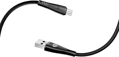 Кабель Itel M21s(ICD-M21s) USB (m)-micro USB (m) 1м черный (упак.:1шт)