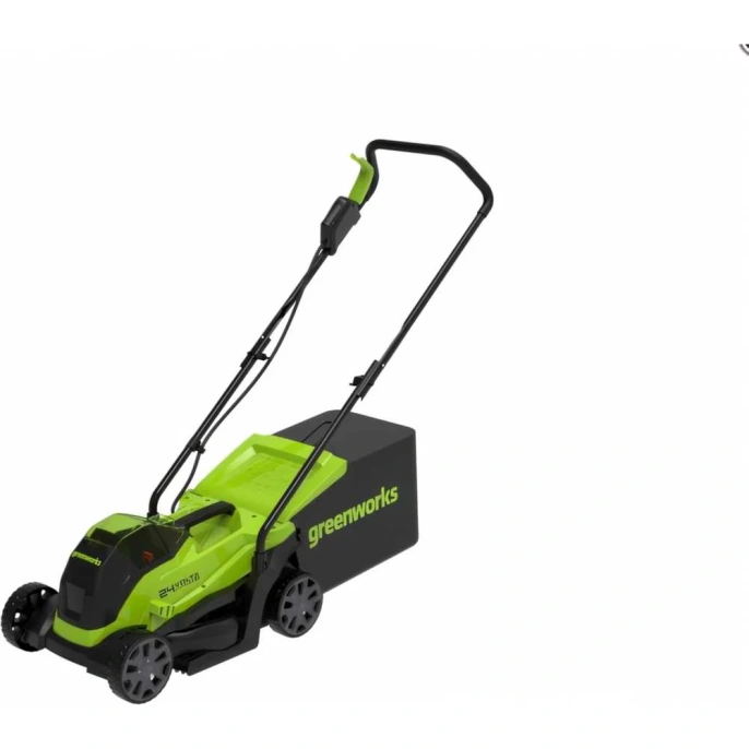 Аккумуляторная газонокосилка GreenWorks 24V, 33 см, бесщеточная, без АКБ и ЗУ 2516107