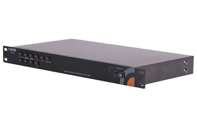 Центральный блок конференц-системы Roxton RC-100 100 Гц – 12.5 кГц, черный