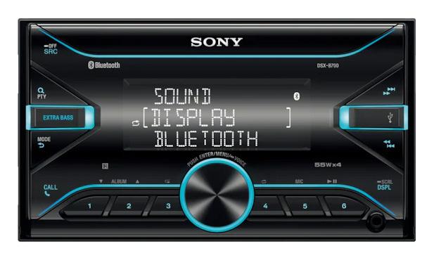 Автомагнитола Sony DSX-B700 2DIN 4x55Вт v3.0 RDS