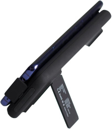 Внешний аккумулятор (Power Bank) Cactus CS-PBFSQT-10000,  10000мAч,  черный