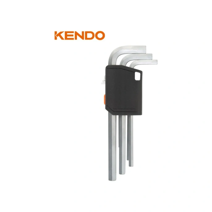 Набор длинных имбусовых ключей KENDO 9 шт. 20732
