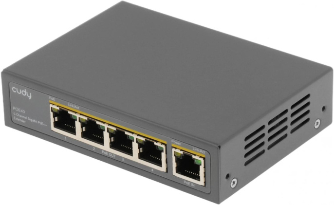 Расширитель PoE CUDY POE40 10/100/1000BASE-T