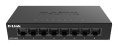 Коммутатор D-Link DGS-1008D/R1A (L2) 8x1Гбит/с неуправляемый