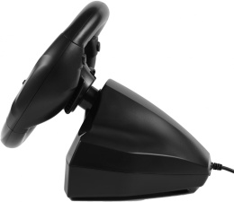 Руль SVEN GC-W300 педали, вибро, лепестки, D-pad, 10 кл, резин. вставки, PC