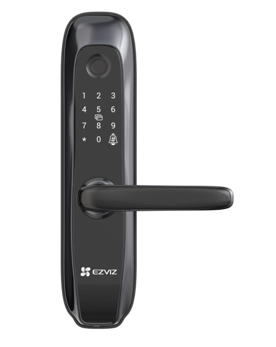 Умный замок EZVIZ CS-L2-11FCP-A0, врезной, черный