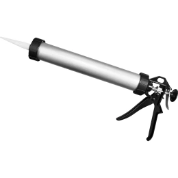 Пистолет для герметика vertextools, 400 мм, алюминий 9015