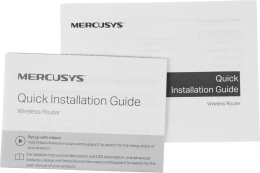 Роутер беспроводной Mercusys MR80X AX3000 10/100/1000BASE-TX черный