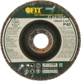 Диск наждачный лепестковый для УШМ (125х22,2 мм; Р40) FIT IT 39552