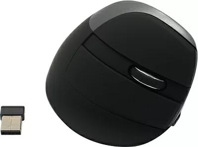 Манипулятор DELUX Wireless&Bluetooth Vertical Mouse M618Mini Jet Black (RTL) USB 6btn+Roll