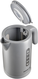 Чайник электрический Polaris PWK 1220C 1.2л. 2200Вт серый корпус: пластик
