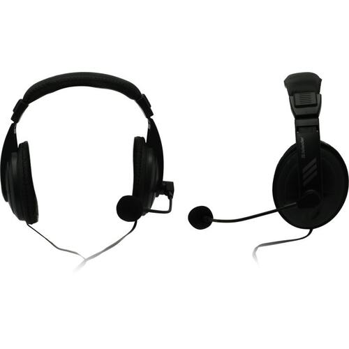 Компьютерная гарнитура Defender Gryphon 750 /накладные/ ?40 мм/ рег.громк./2 x 3.5 mm стерео jack/ кабель 2м / черный. 63750